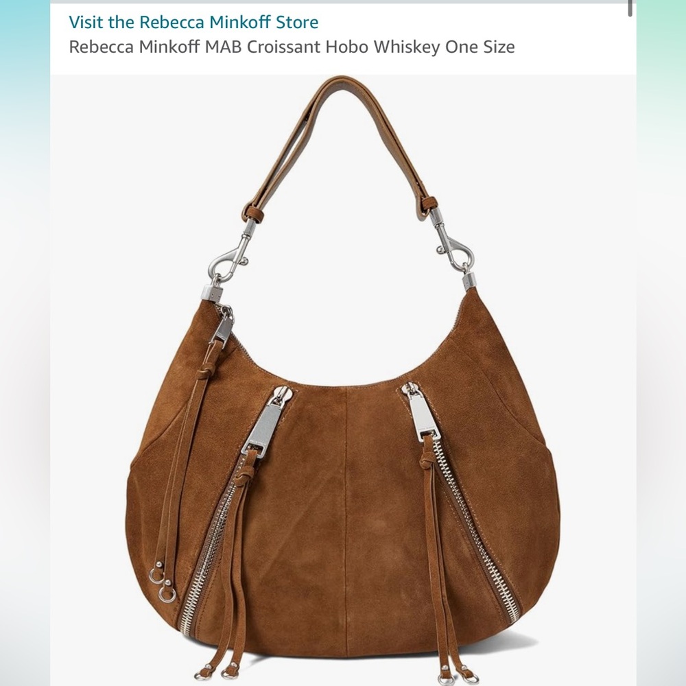 Rebecca Minkoff MAB Croissant Hobo Whiskey